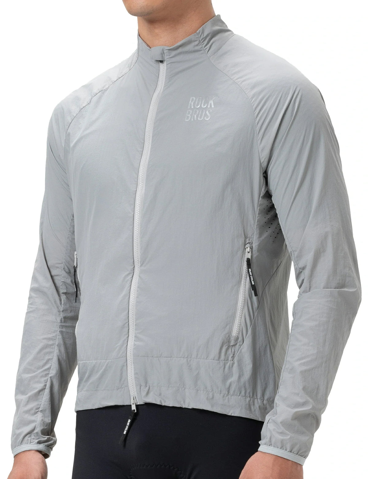 ROCKBROS Winddichte Fietjas, Licht Ademend Snel Droog Windbreaker, Opvouwbaar