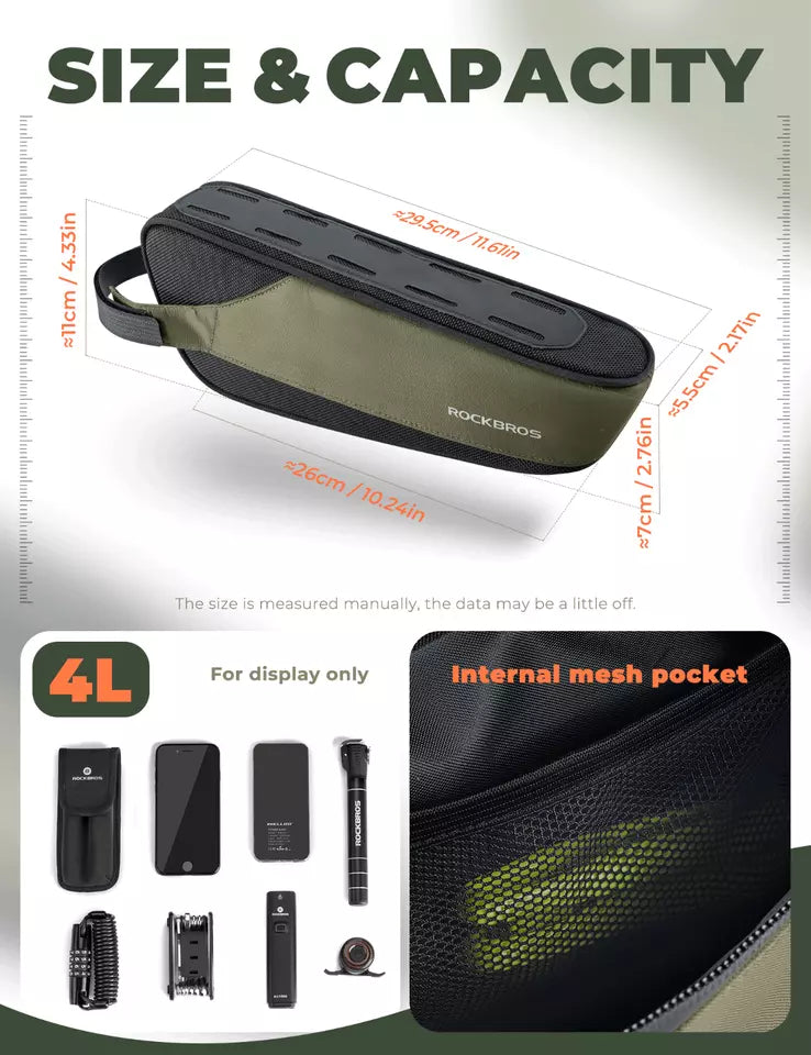 ROCKBROS frametas onderbuistas fietstas racefiets MTB