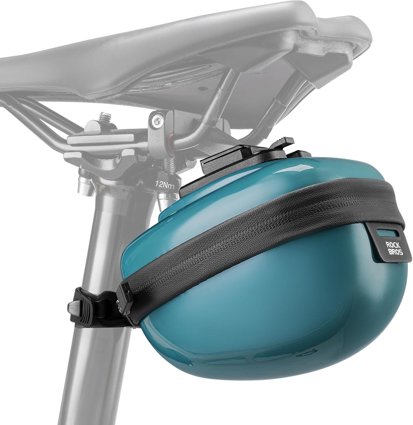 ROCKBROS hardshell zadeltas fietstas zadeltas met snelsluiting 0,4L