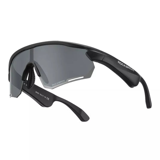 ROCKBROS Elektronische Bluetooth-bril Fiets Motor Auto Buiten Hardlopen TAC