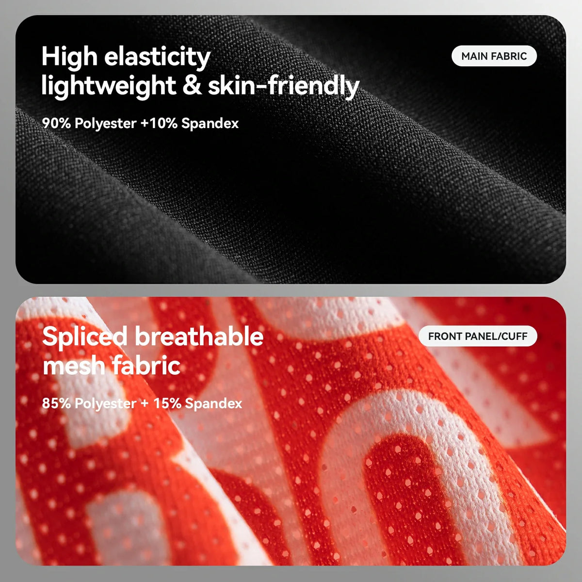 ROCKBROS Heren Fietstrui Korte Mouw in Colorblock-Design