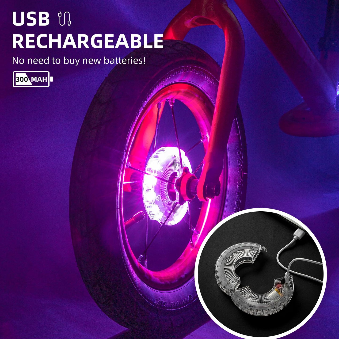 LED-wielverlichting ¨C Niet voor gebruik op de openbare weg. ROCKBROS