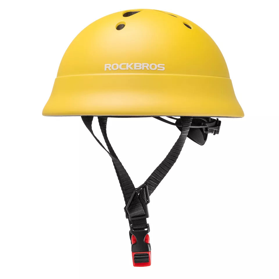 ROCKBROS kinderfietshelm, veiligheidshelm, jeugdsporthelm, kinderhelm voor 48-52 cm