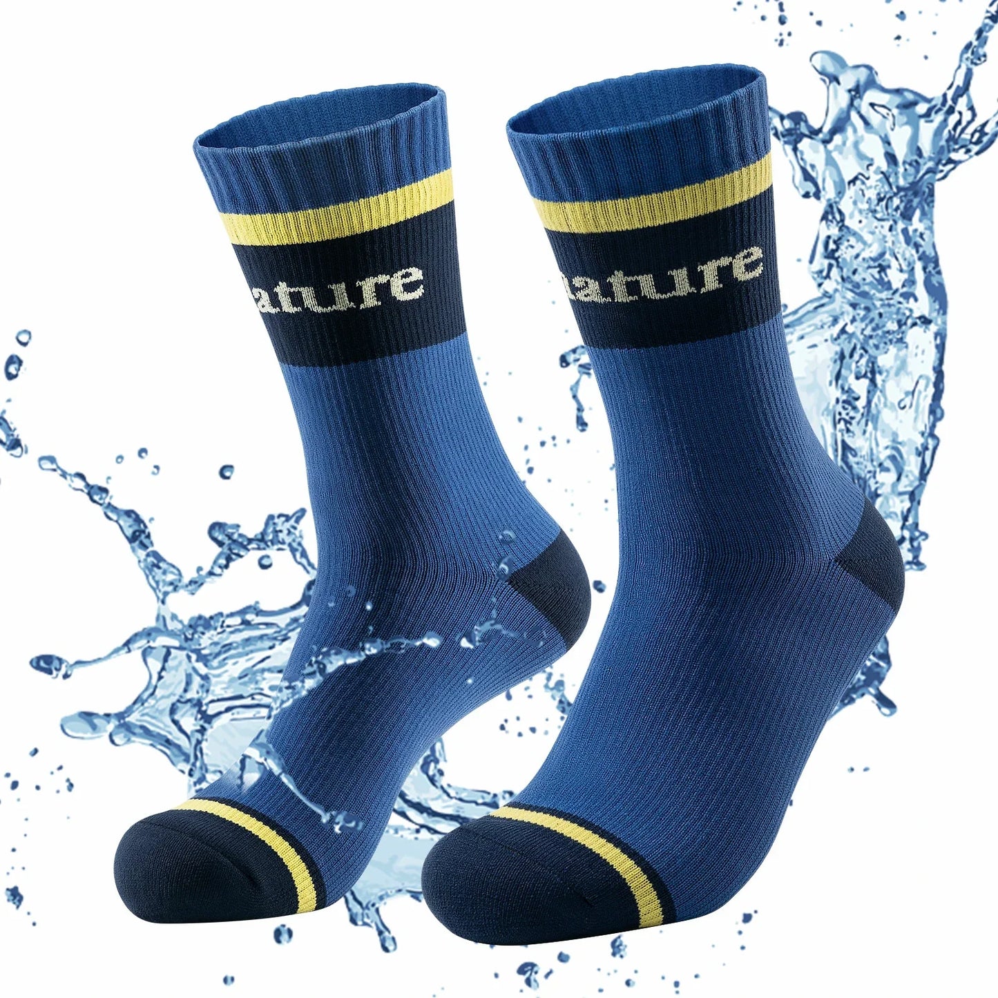 Waterdichte fietssokken, ademend, unisex, Quantature