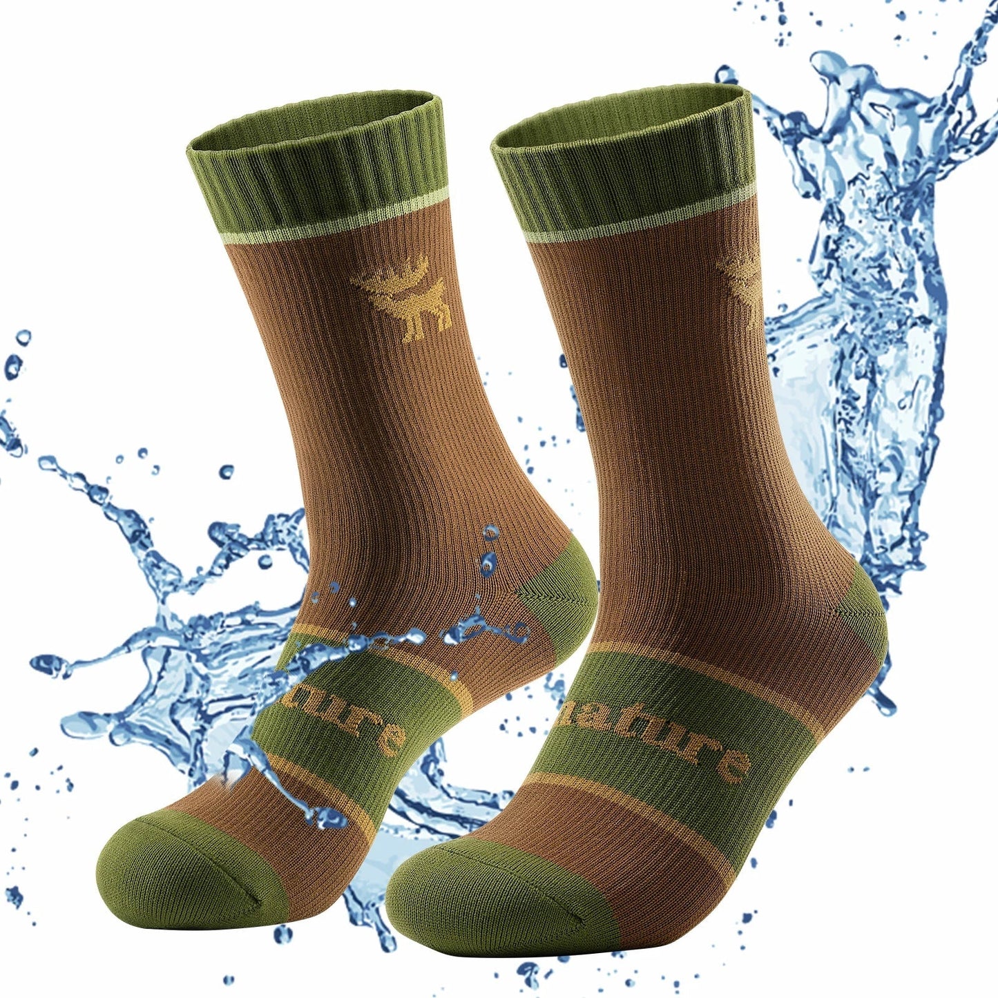 Waterdichte fietssokken, ademend, unisex, Quantature