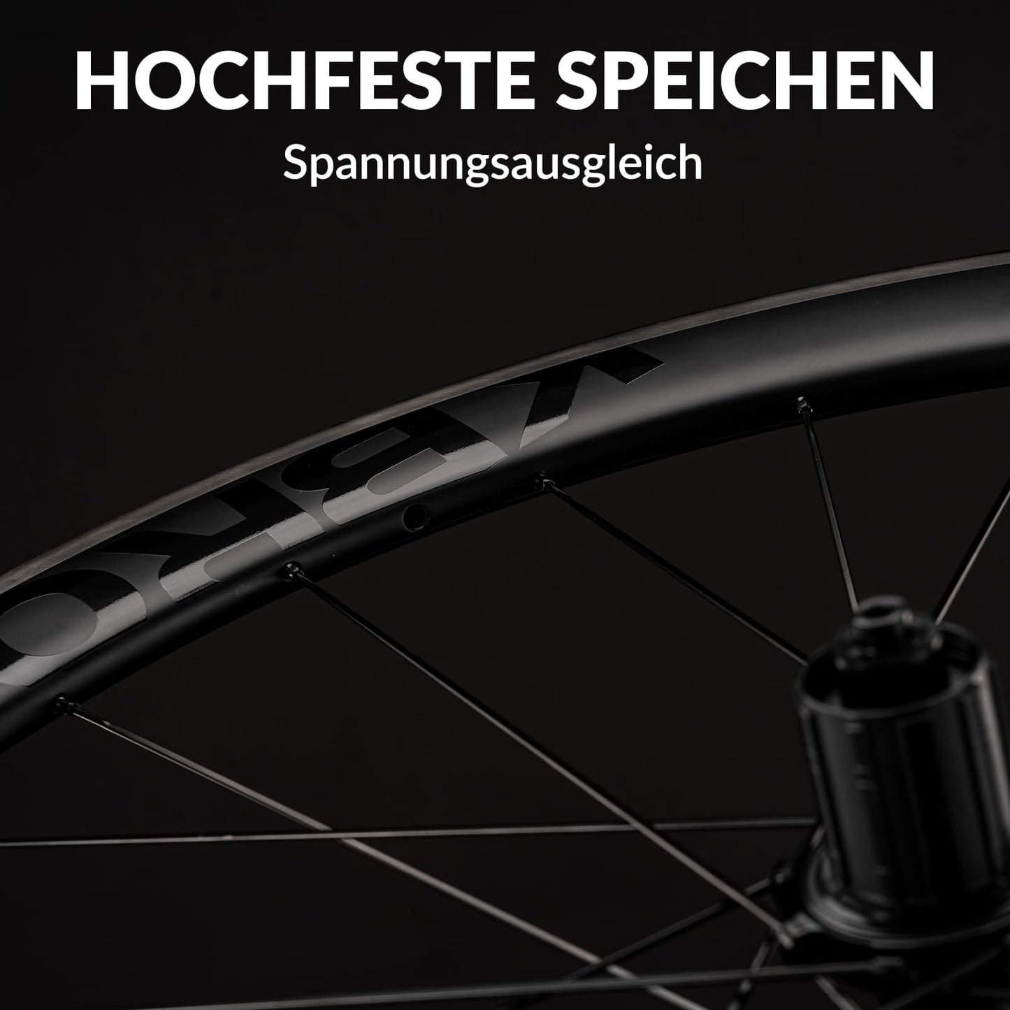 700C carbon wielset met 38 mm schijfrem en steekas voor racefietsen van ROCKBROS