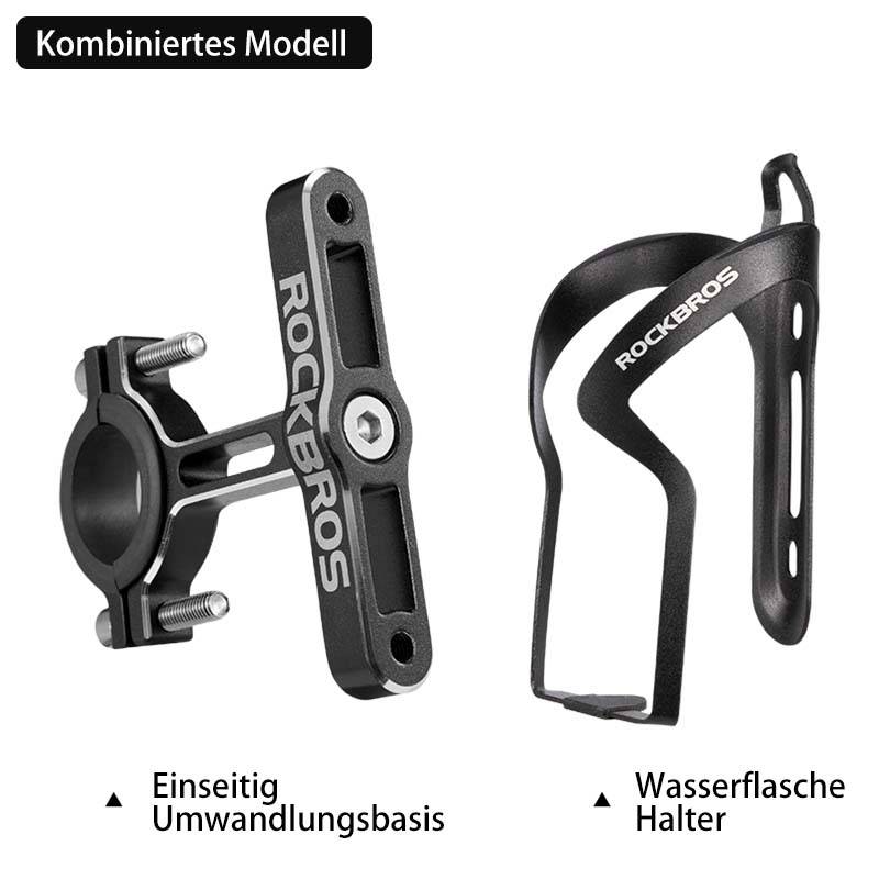 Universele aluminium bidonhouderadapter voor fietsen en motoren van ROCKBROS