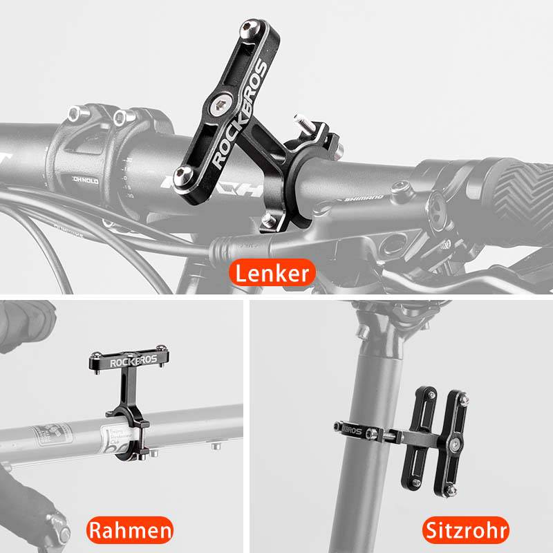 Universele aluminium bidonhouderadapter voor fietsen en motoren van ROCKBROS