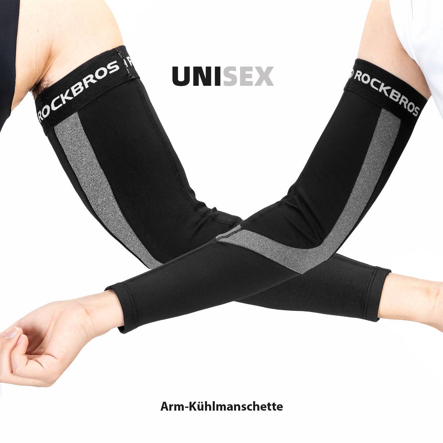 Armwarmers voor de winter, ideaal voor fietsen, wandelen, hardlopen en andere buitenactiviteiten - ROCKBROS