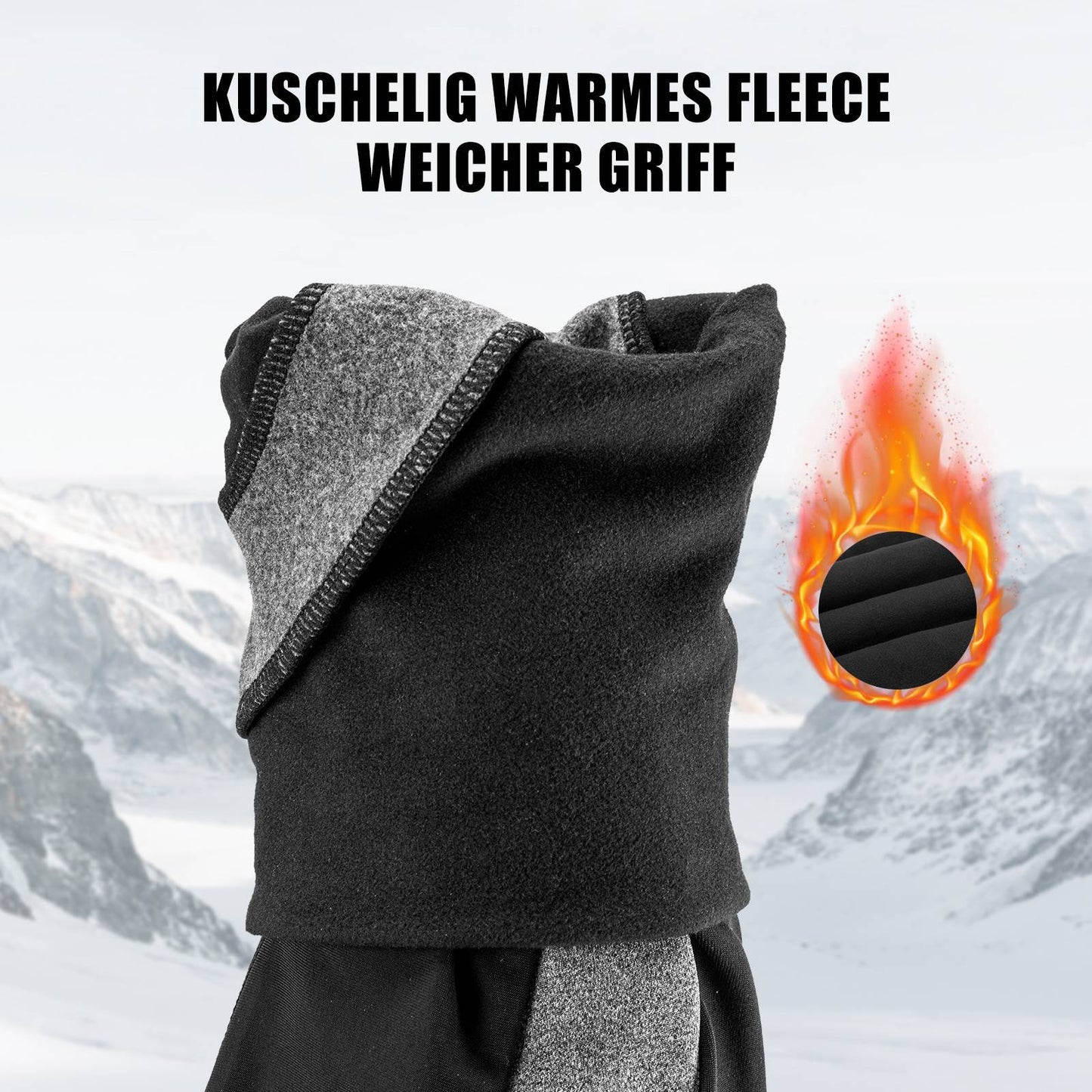 Armwarmers voor de winter, ideaal voor fietsen, wandelen, hardlopen en andere buitenactiviteiten - ROCKBROS