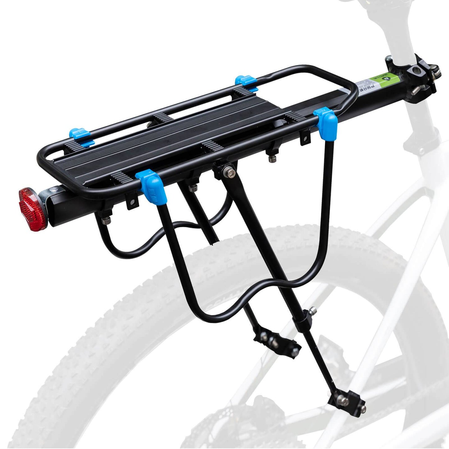 Fietsbagagedrager met reflector en snelsluiting, 24-29 inch, ROCKBROS