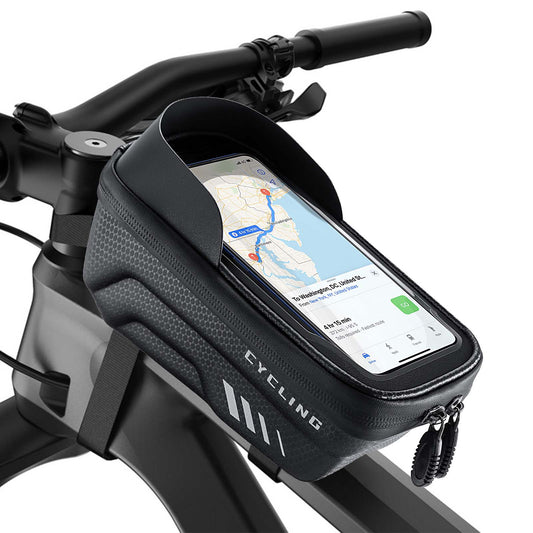 Fietstelefoontasje, telefoonhouder, geschikt voor touchscreen, 6,7 inch, ROCKBROS