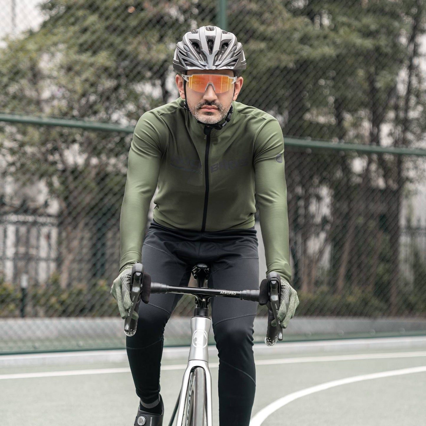 Winterfietsbroek, winddichte fietskleding, sportieve ROCKBROS