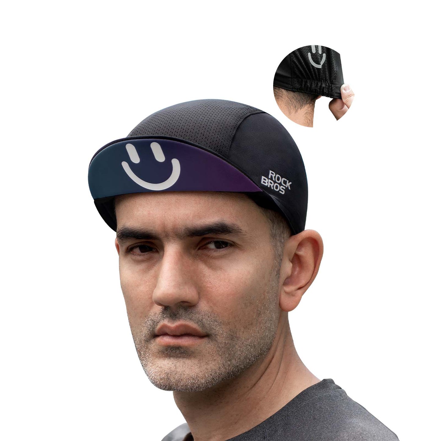 Fietsmuts voor de zomer, anti-zweet, lichtgewicht fietsmuts, unisex, ROCKBROS