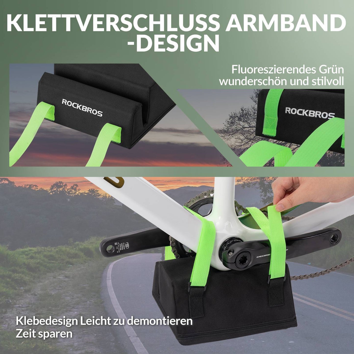 Fietskettingblad beschermpads fietsaccessoires universeel ROCKBROS
