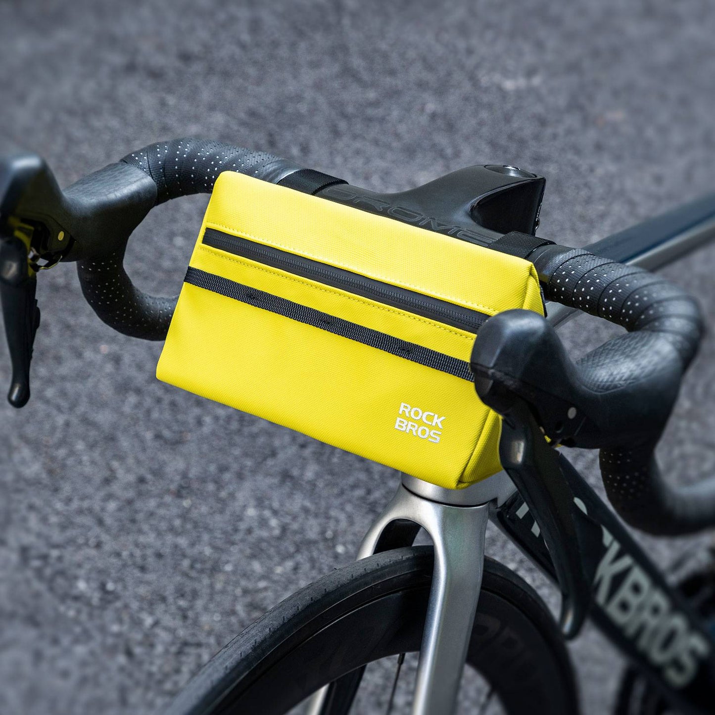 Fietsstuurtas, fietstas, fietsmand, 6 kleuren, ca. 1,3 liter, ROCKBROS