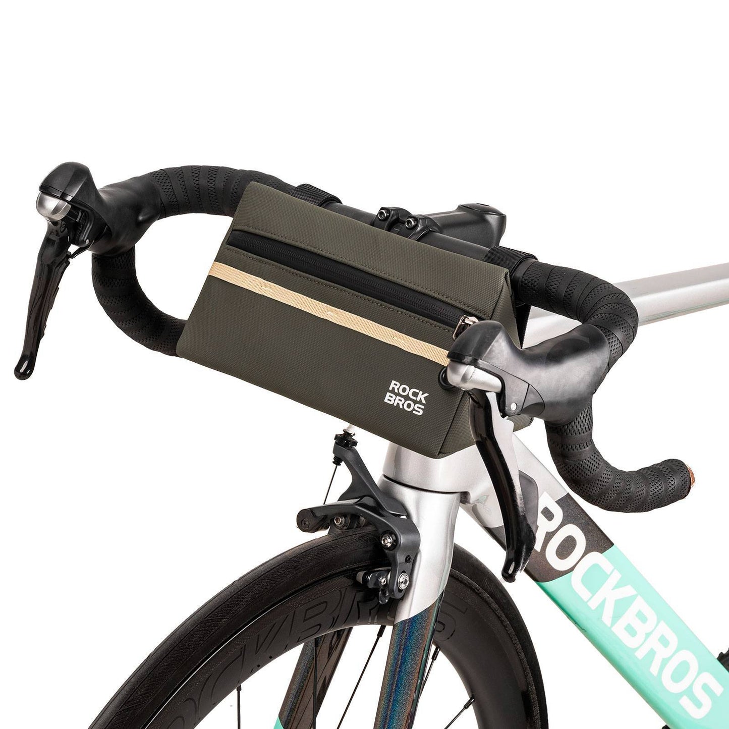 Fietsstuurtas, fietstas, fietsmand, 6 kleuren, ca. 1,3 liter, ROCKBROS