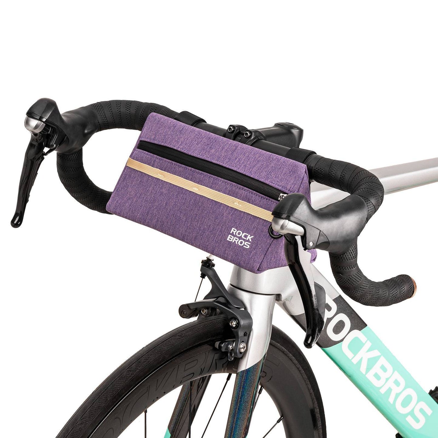 Fietsstuurtas, fietstas, fietsmand, 6 kleuren, ca. 1,3 liter, ROCKBROS