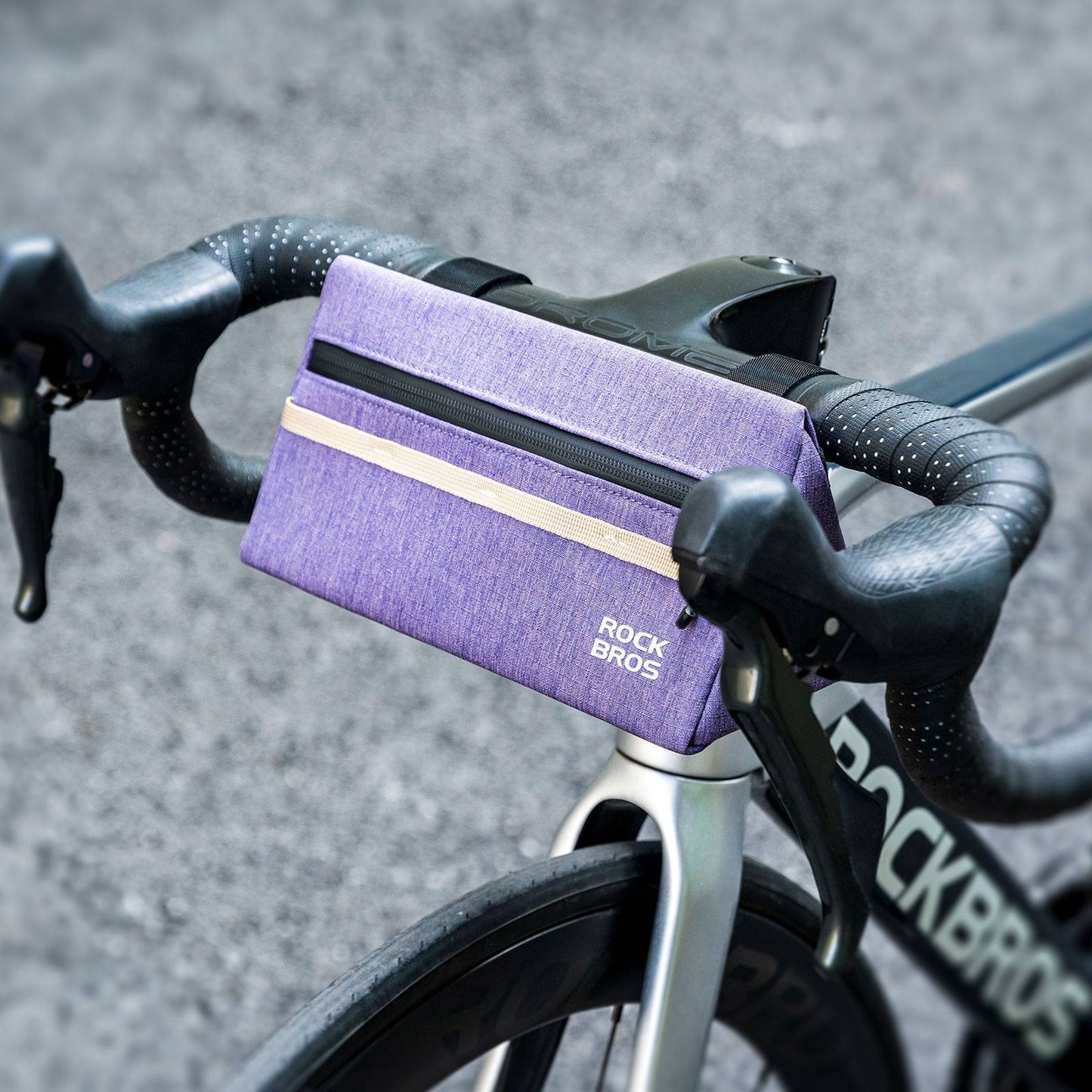 Fietsstuurtas, fietstas, fietsmand, 6 kleuren, ca. 1,3 liter, ROCKBROS