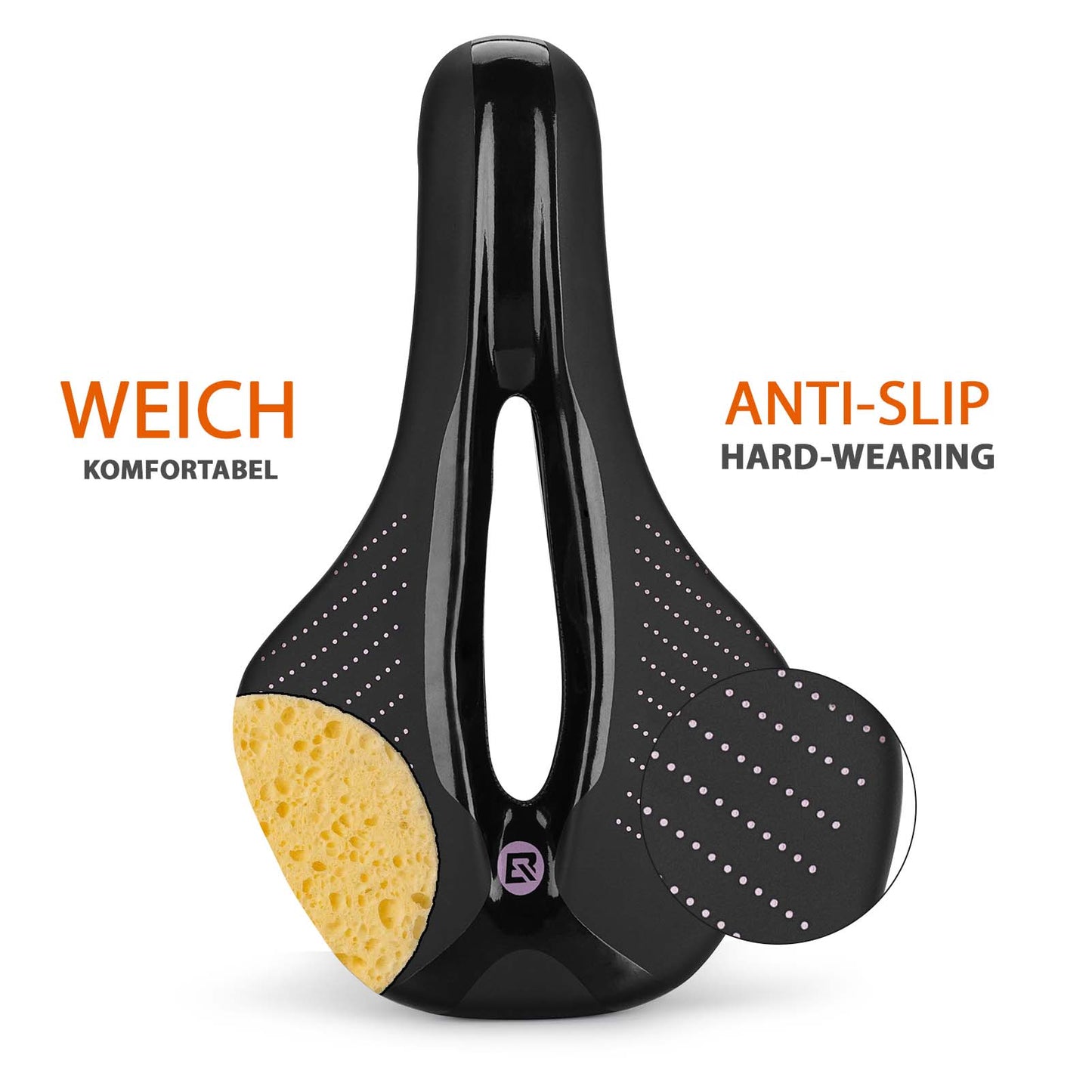 Ergonomisch schokabsorberend fietszadel voor unisex, ROCKBROS