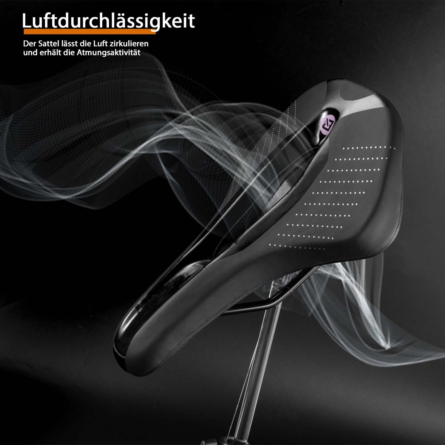 Ergonomisch schokabsorberend fietszadel voor unisex, ROCKBROS