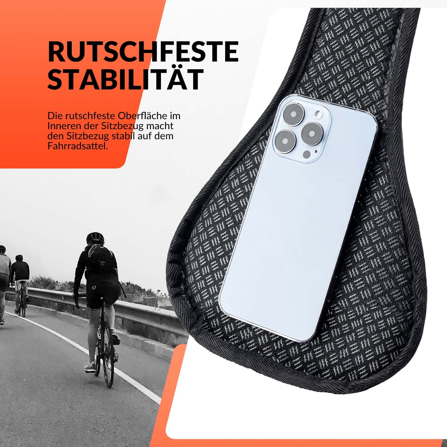 Fietszadelhoes met gelvulling, zachte fietszadelhoes van ROCKBROS