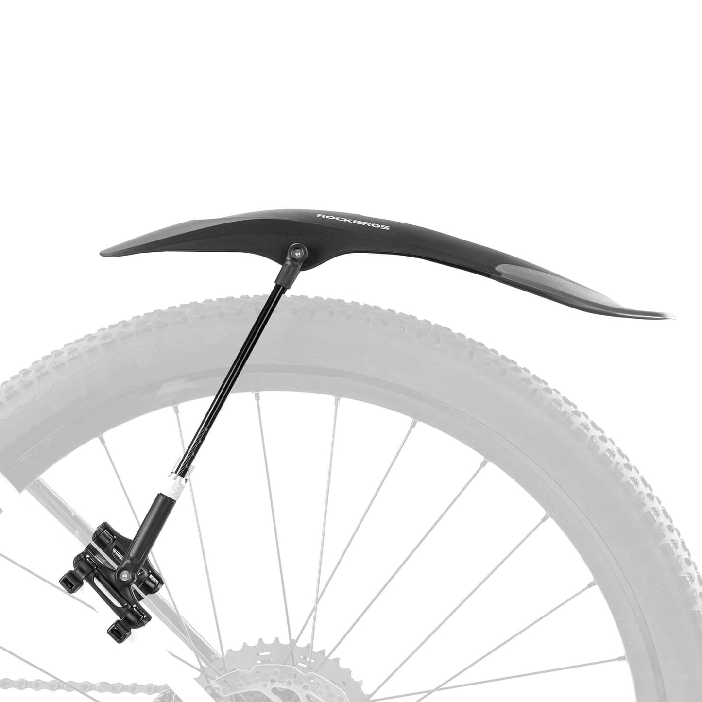 Fietsspatbordenset voor/achter, flexibel en verstelbaar, ROCKBROS