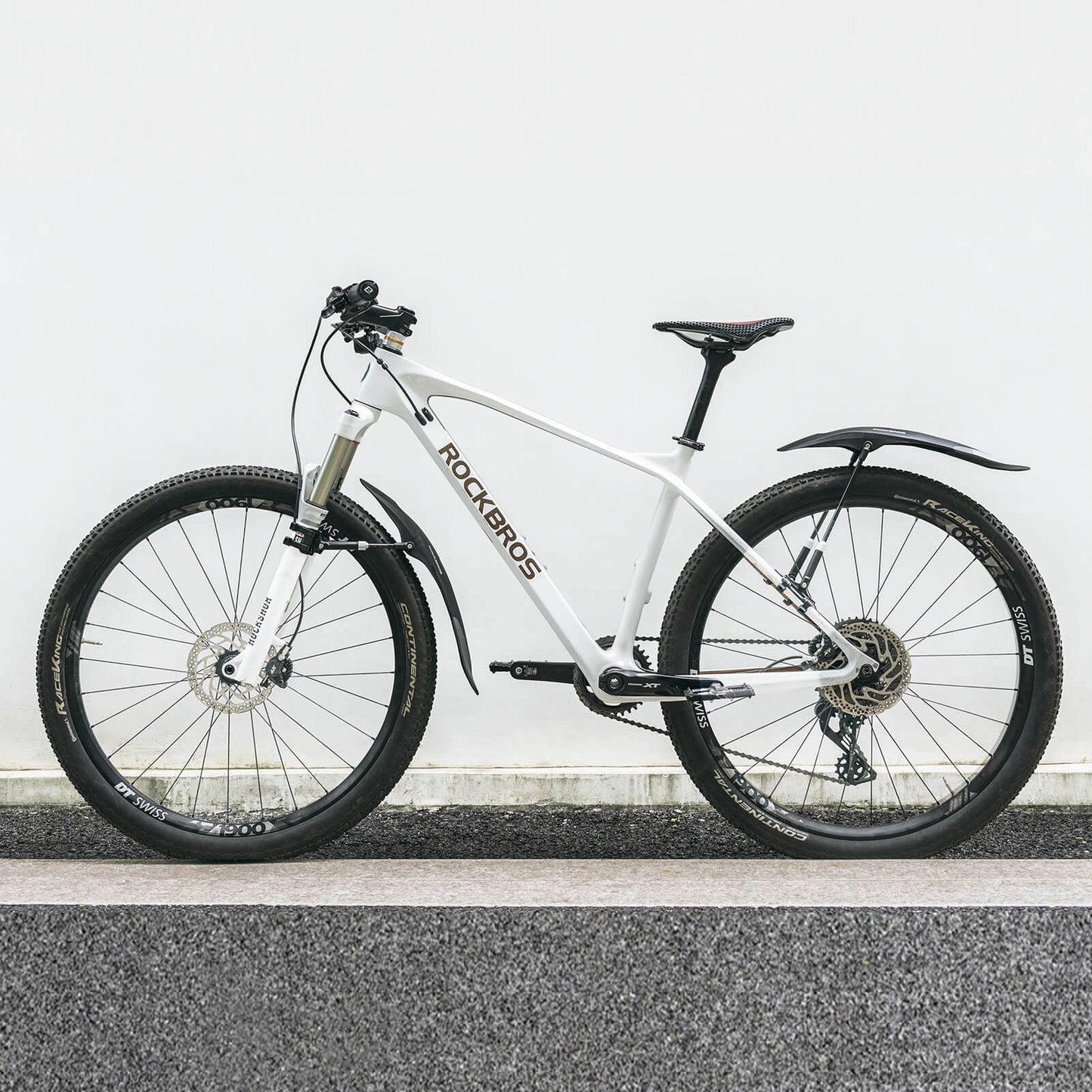 Fietsspatbordenset voor/achter, flexibel en verstelbaar, ROCKBROS