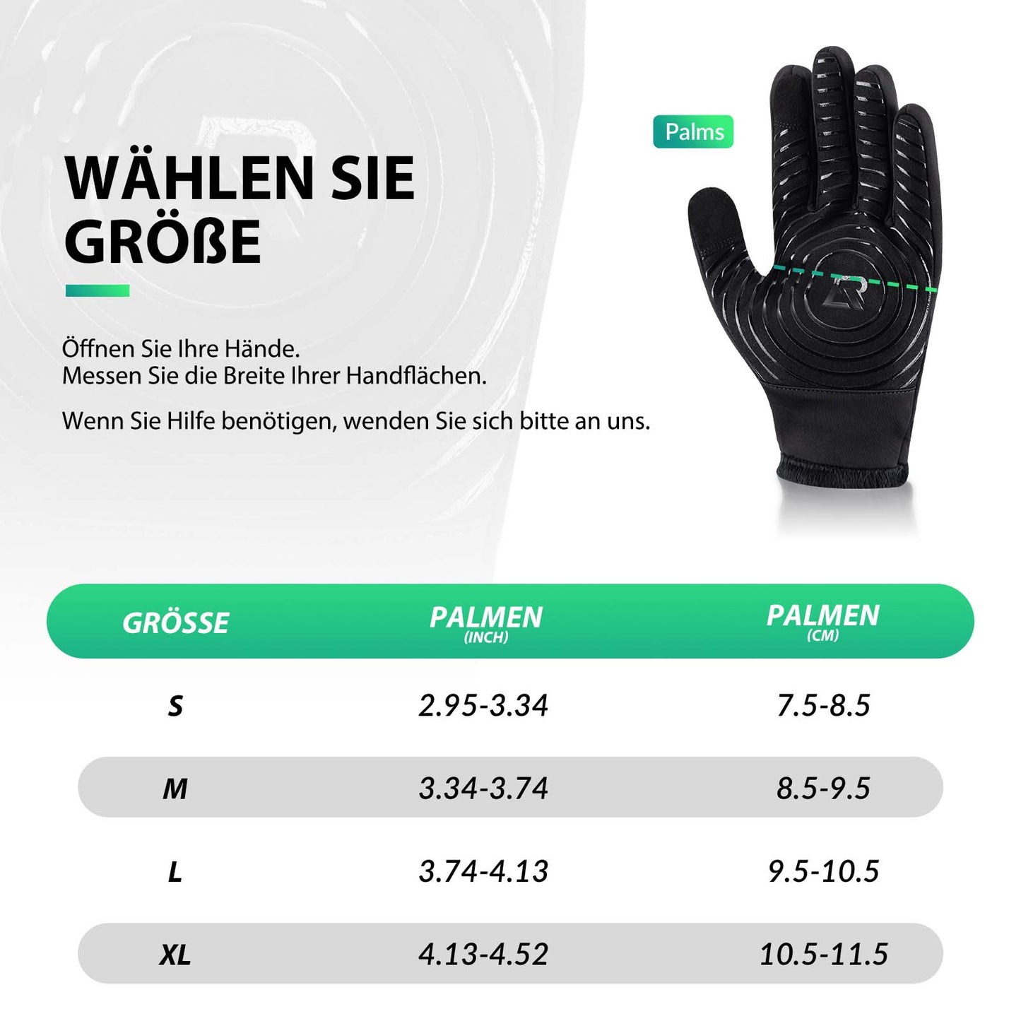 Fietshandschoenen met touchscreen, warme winterhandschoenen, maat S-XL, ROCKBROS
