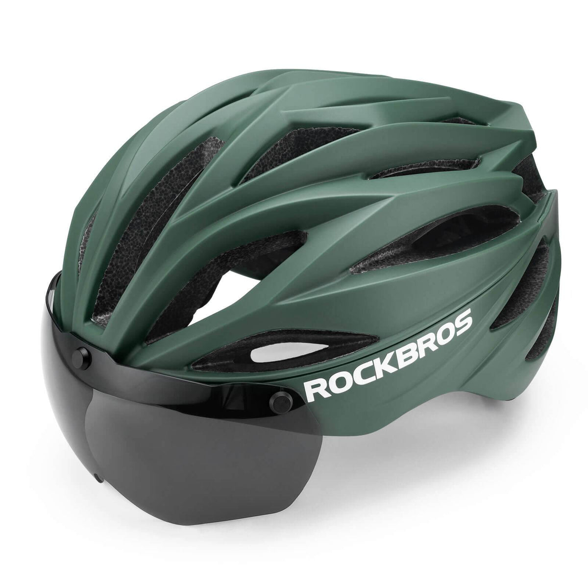 ROCKBROS Fietshelm Magnetische Afneembare MTB Helm met Visier