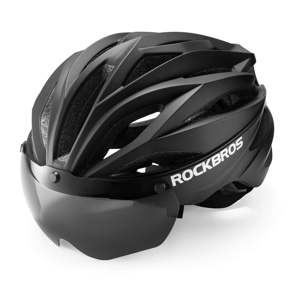 ROCKBROS Fietshelm Magnetische Afneembare MTB Helm met Visier