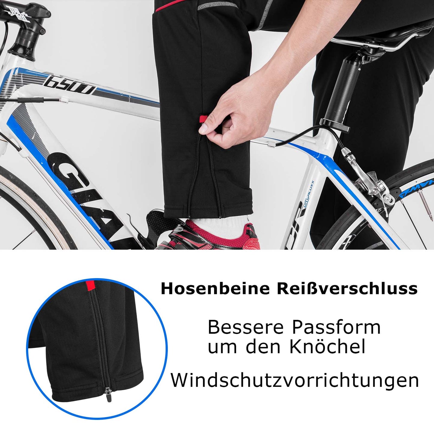 Fietsbroek voor heren, vrijetijdsbroek, outdoorbroek, maten M-4XL, ROCKBROS