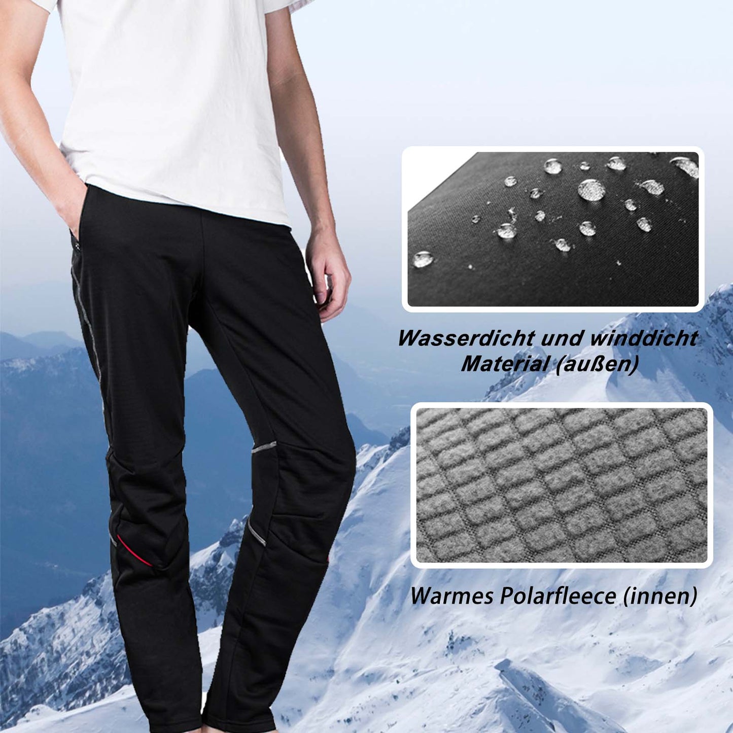 Fietsbroek voor heren, vrijetijdsbroek, outdoorbroek, maten M-4XL, ROCKBROS