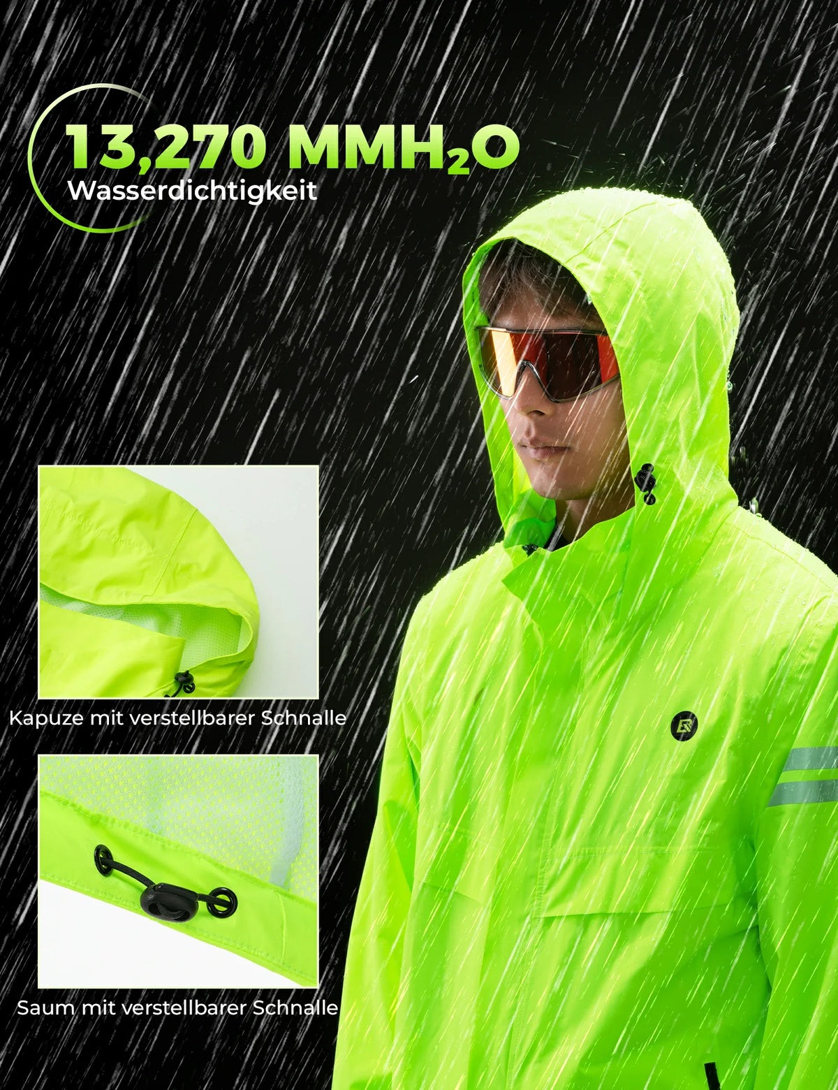 ROCKBROS Fietsjack Heren Waterdicht Ademend