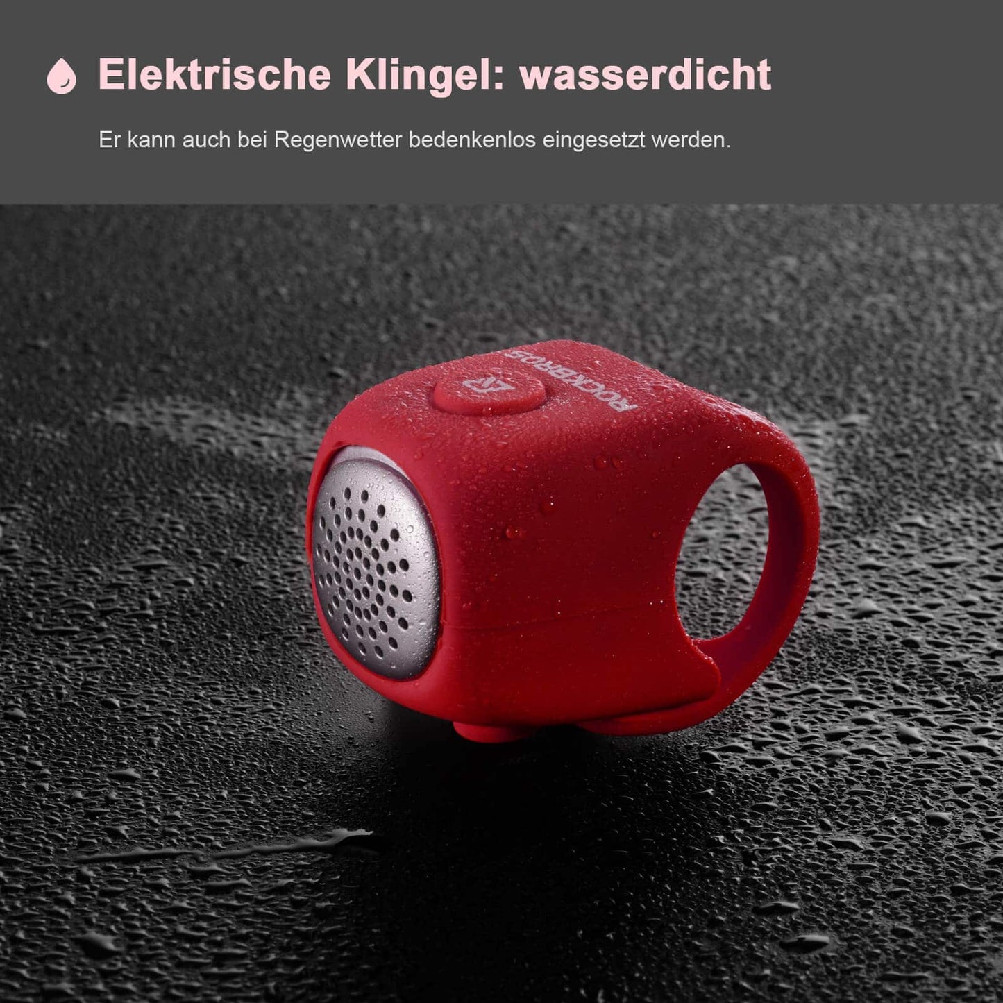 Elektronische fietsbel, IPX4 waterdicht, ROCKBROS