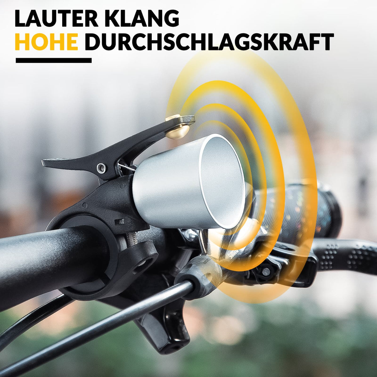 ROCKBROS Fietsbel Luid Retro Bel voor MTB Racefiets Vier Kleuren