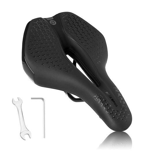 Comfortabel, hol, ergonomisch fietszadel met antislipfunctie, ROCKBROS