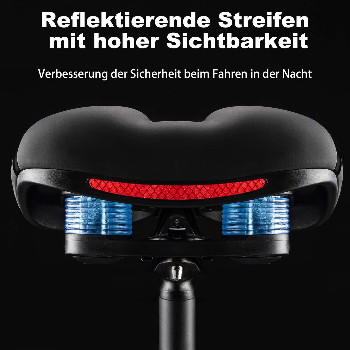 Fietszadel met traagschuim en ademende gel van ROCKBROS