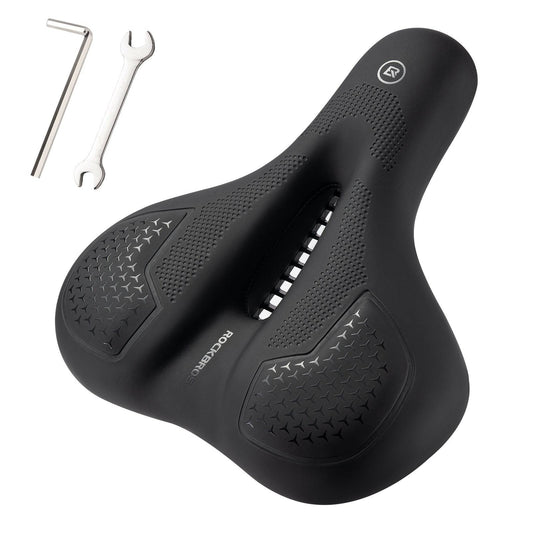 Fietszadel met traagschuim en ademende gel van ROCKBROS