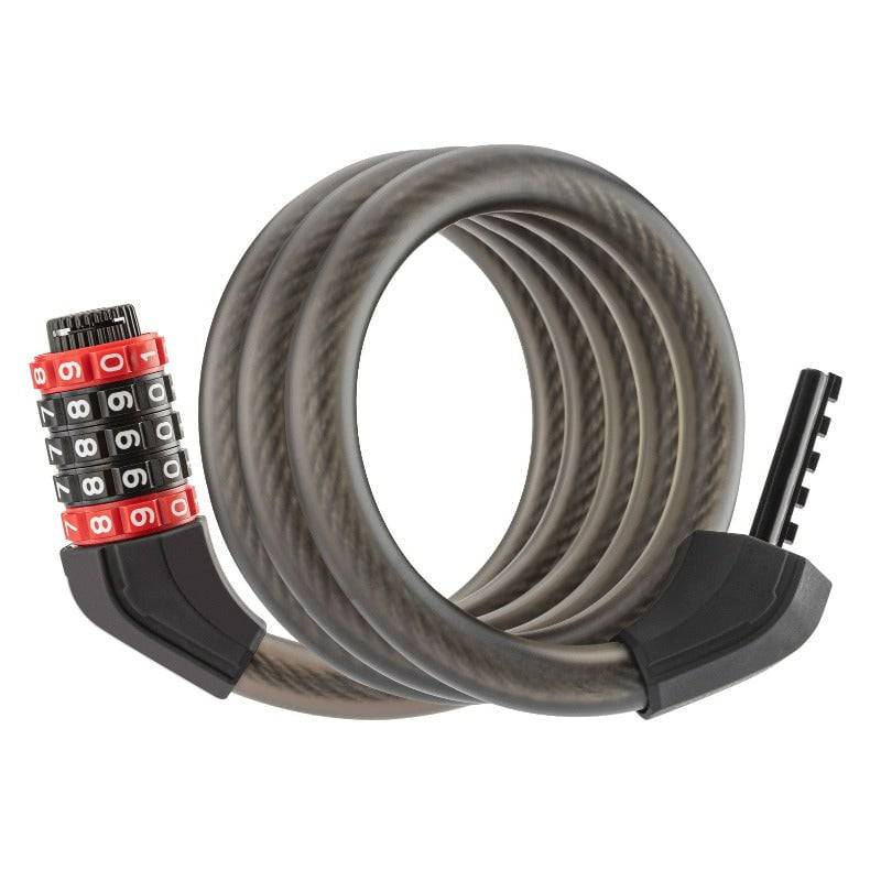 Fietsslot met 5-cijferig combinatieslot, gemaakt van PVC en staal, ROCKBROS