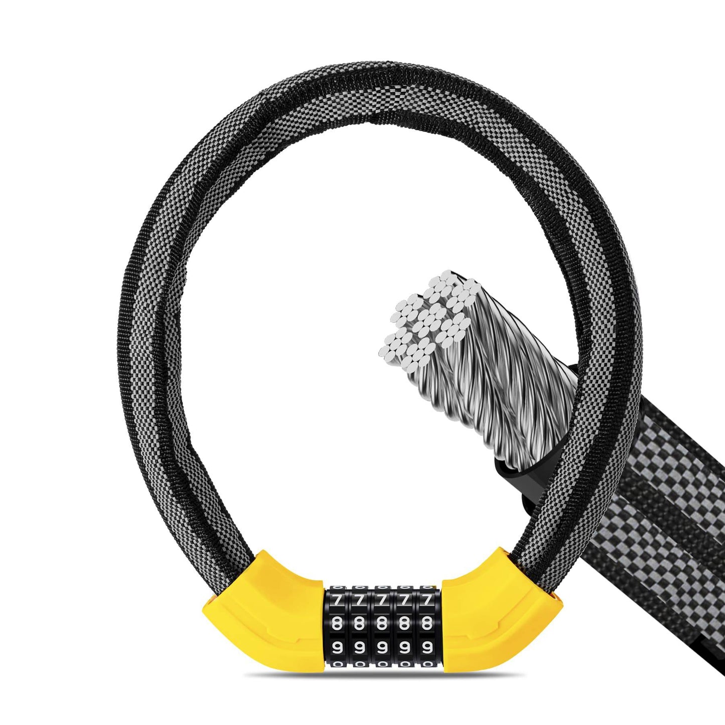 Fietsslot met cijferslot, 19 mm dik, ROCKBROS