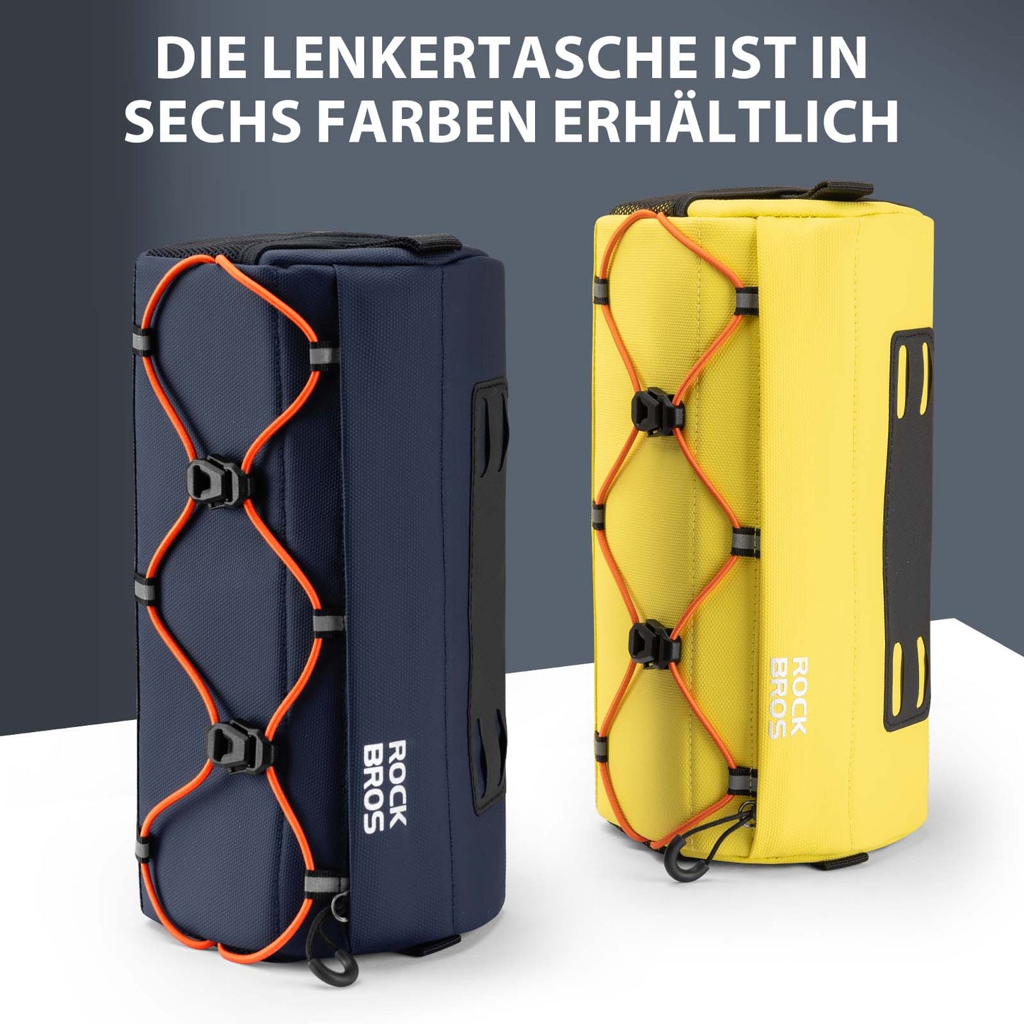 Fietsstuurtas 2,2 liter met schouderriem in 6 kleuren ROCKBROS