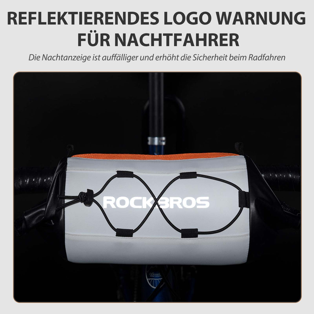 ROCKBROS Fietstas Stuurtas Opbergtas met Schouderband