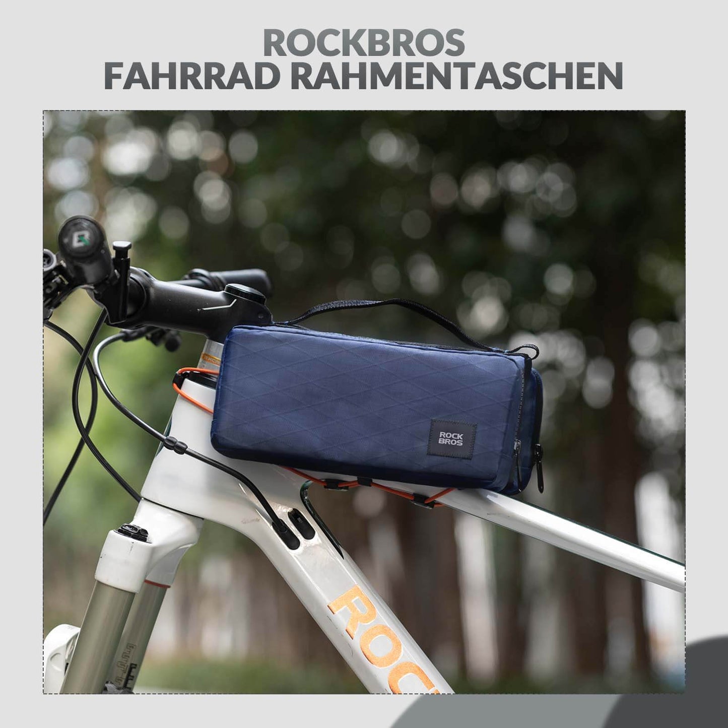 Fietsframetas met schouderriem, bovenbuistas ROCKBROS