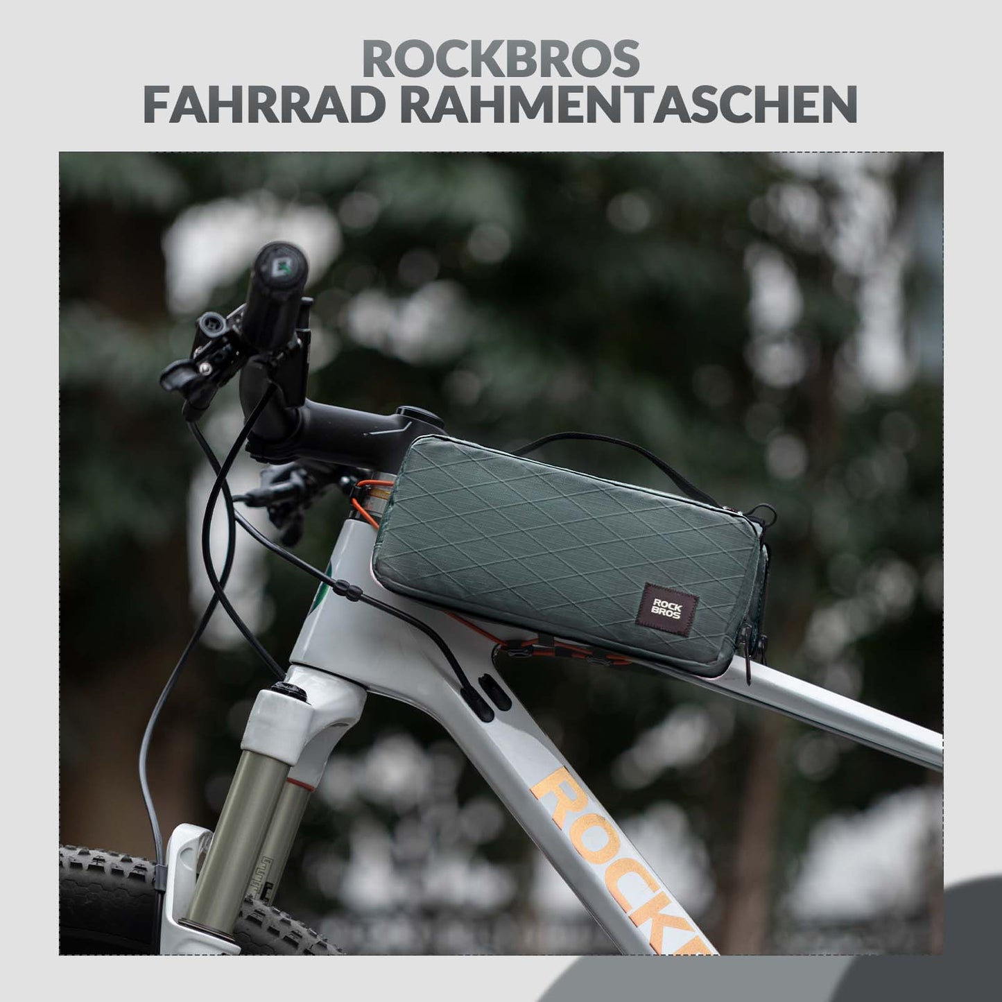 Fietsframetas met schouderriem, bovenbuistas ROCKBROS
