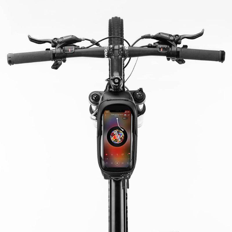 Waterafstotende fietstas, telefoonhoesje met TPU-touchscreen, ROCKBROS