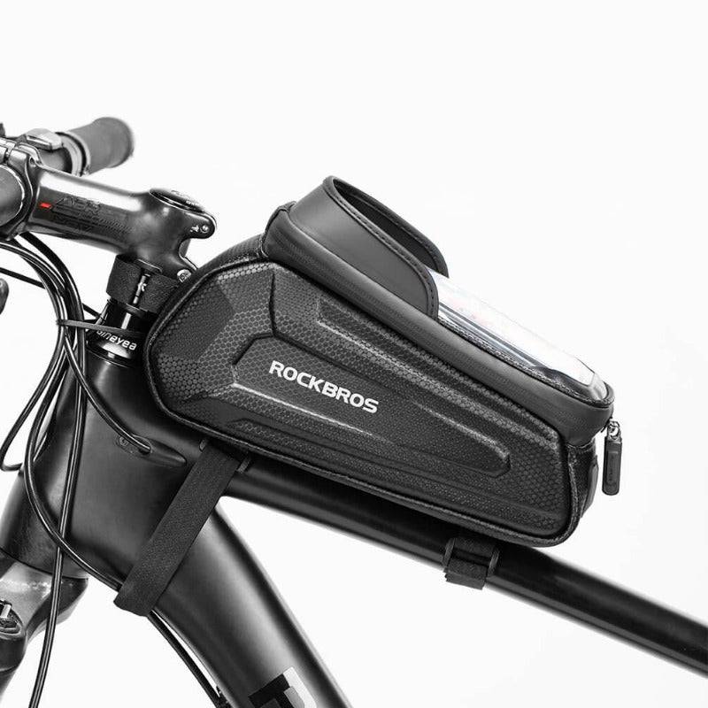 Waterafstotende fietstas, telefoonhoesje met TPU-touchscreen, ROCKBROS