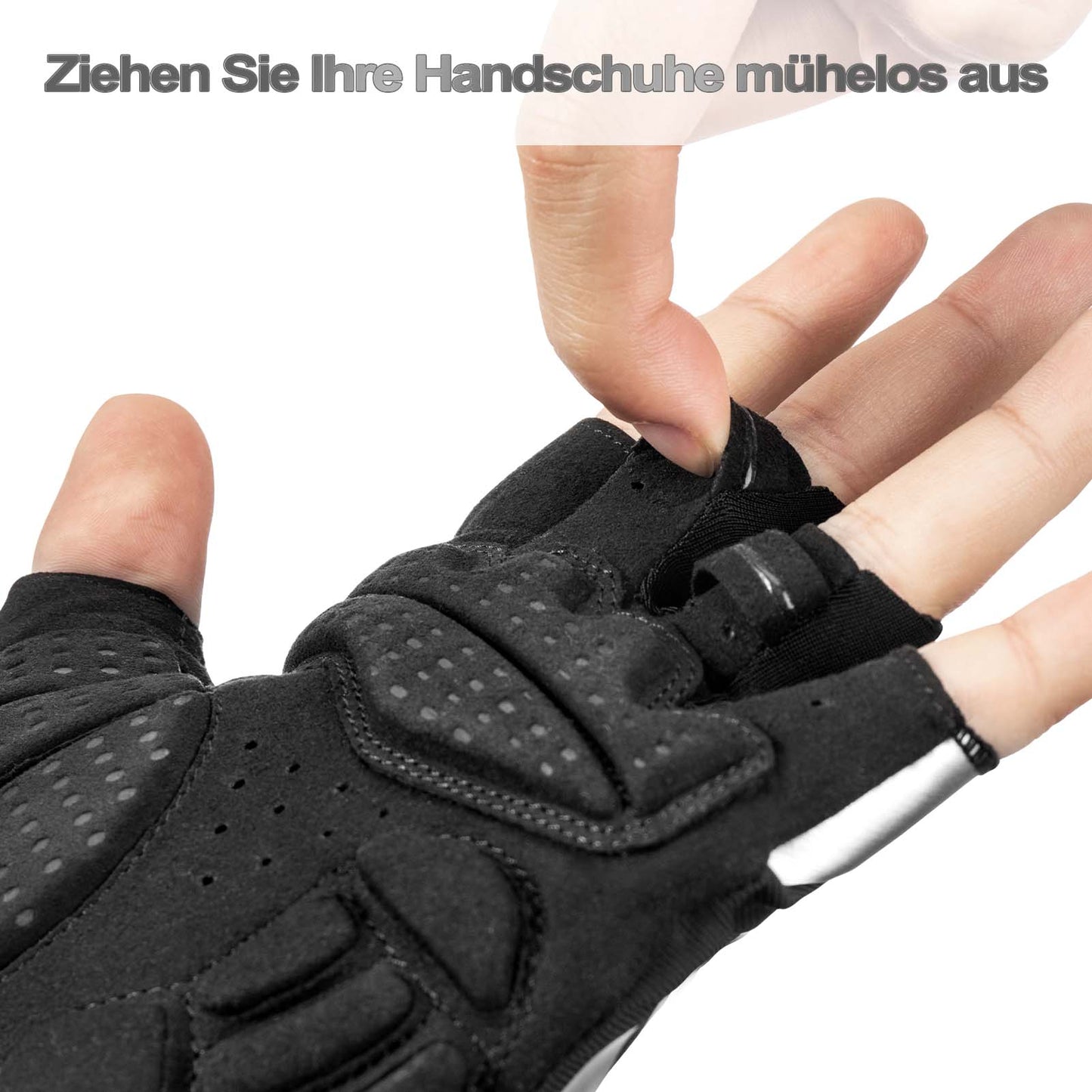 Rockbros sportieve motorhandschoenen voor de lente en de herfst, antislip en reflecterend, van Rockbros.