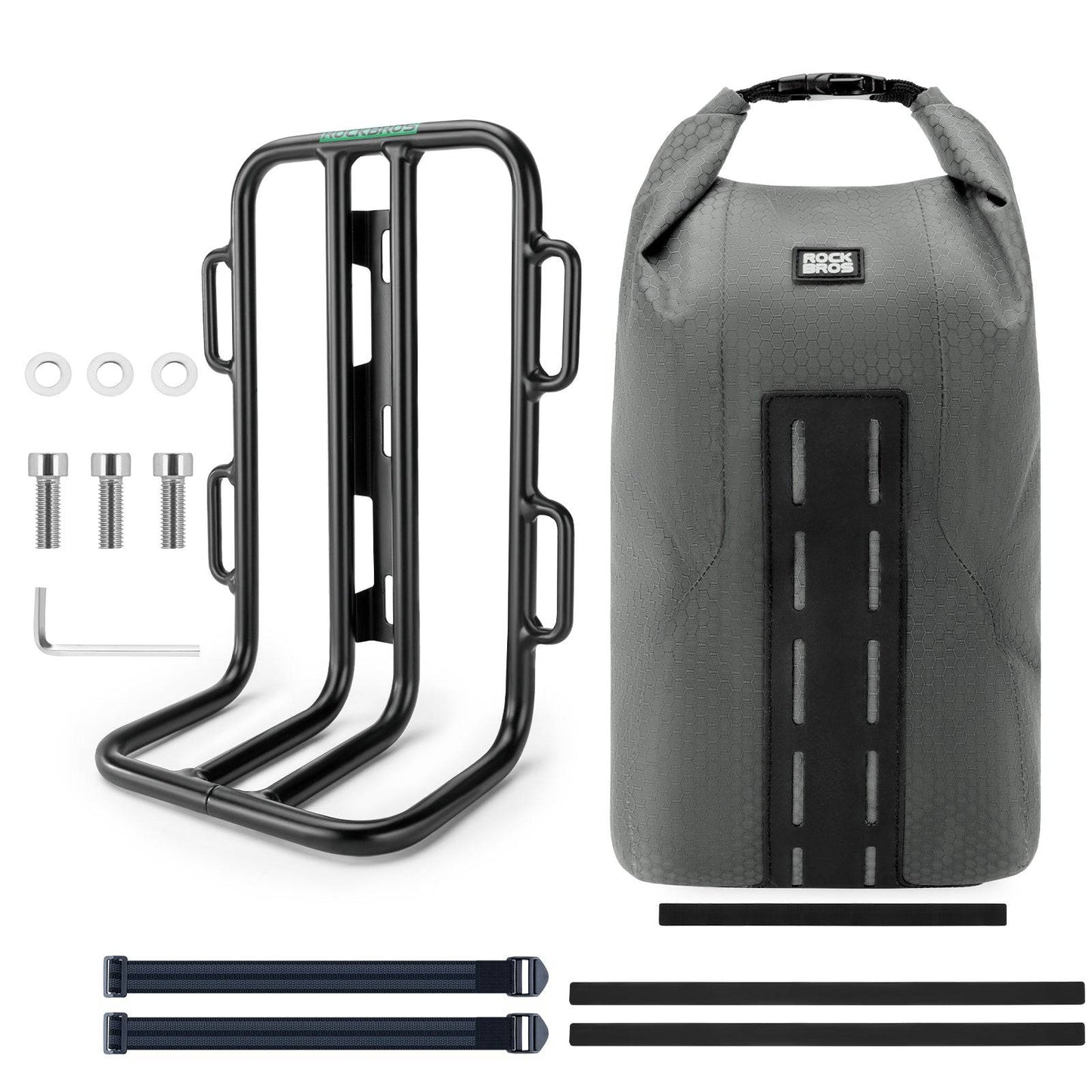 Fietstas voor voorvork, 2,7 liter, waterdicht, ROCKBROS