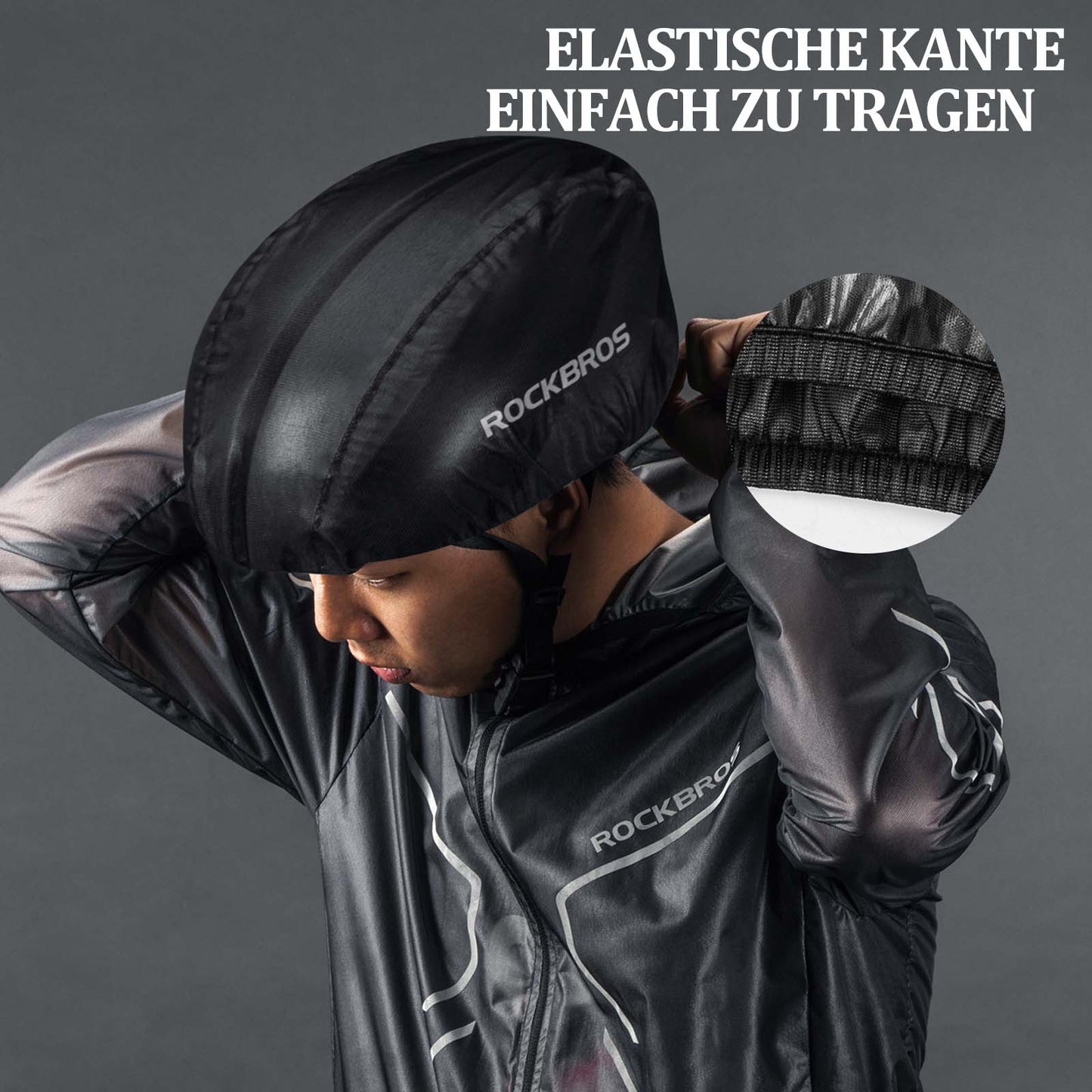 Waterdichte en stofdichte helmhoes voor fietshelmen, ROCKBROS